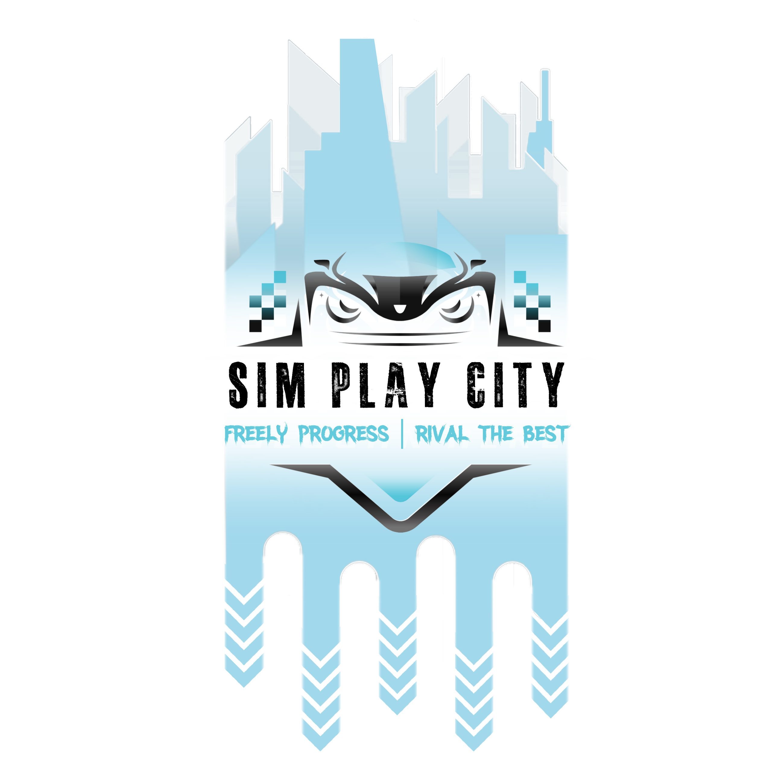 Sim Play City logo